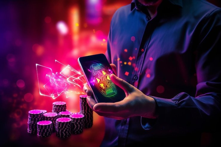 Tampilan permainan Bigger Bass Bonanza di platform berkah77 dengan simbol ikan dan gulungan slot